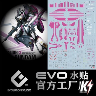 Waterdecal EVO MG MSZ 006 3 Zeta #ดีคอลน้ำสำหรับติดกันพลา กันดั้ม Gundam พลาสติกโมเดลต่างๆ