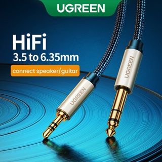 ภาพหน้าปกสินค้าUgreen Audio อะแดปเตอร์สายเคเบิล  Aux Cable 3.5 มม. เป็น 6.35 มม. 2 เมตร สําหรับเครื่องเล่นซีดี ลําโพง ที่เกี่ยวข้อง