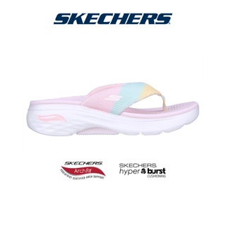 สินค้า Skechers สเก็ตเชอร์ส รองเท้าแตะ ผู้หญิง Max Cushioning Arch On-The-GO Sandal Shoes-140500-MULT
