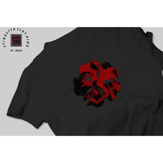 Anime Shirt-Black Clover-5 Leaf Cartoon Pattern T-Shirt_01