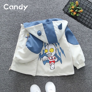 Candy เสื้อกันหนาวเด็ก ฟูนุ่มสองด้าน เสื้อผ้าเด็ก ชุดเด็ก สไตล์เกาหลี นุ่ม และสบาย JAN1801