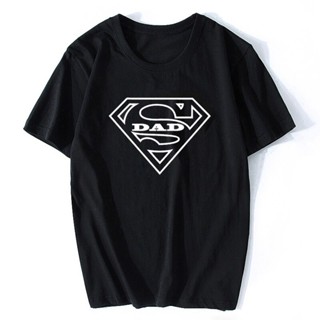 T Shirt Men Fashion Cotton Superhero Marvel T-Shirt Super Dad Fathers Day Shirt Casual Short Sleeve Best Gifts for_01