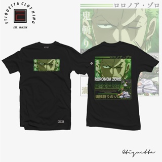 ㉡㉢㉠Anime Shirt - ETQT - One Piece - Roronoa Zoro_46