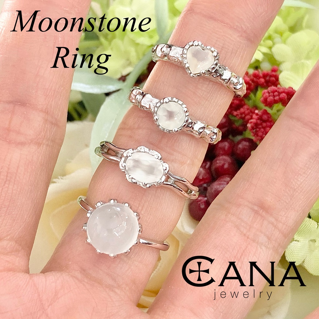 แหวนมุกดาหาร-แหวนมูนสโตน-แหวนพลอยมุกดาหาร-แหวนเงินแท้พลอยแท้-moonstone-ring