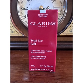 🚚พร้อมส่ง (การันตีของแท้💯%) CLARINS PARIS Total Eye Lift ครีมบำรุงผิวรอบดวงตา(3ml)