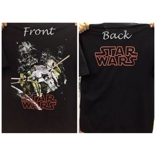 เสื้อยืด Star Wars T-shirt สตาร์วอร์ส สกรีนหน้าหลัง 04_01
