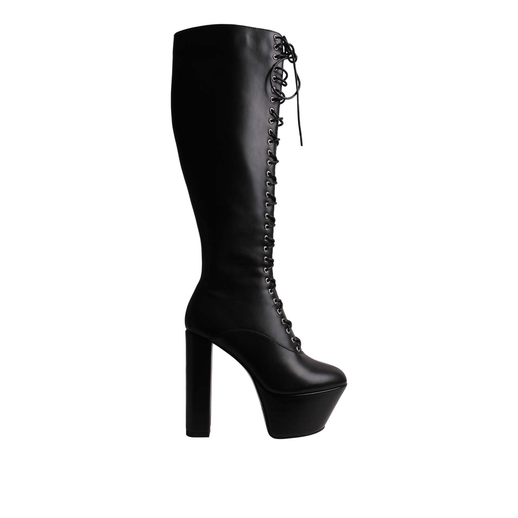 Villains SF HANNAH Platform Riding Boots