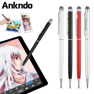 Ankndo 2 In 1 ปากกาสไตลัส สําหรับแท็บเล็ต แอนดรอยด์ Xiaomi Note Samsung Galaxy Screen Touch Pen