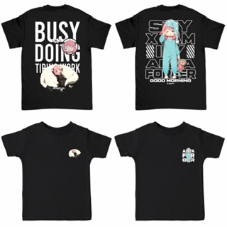 Sakazuki T-shirt Kids Anime Spy X Family Anya Forger Busy Doing Tiring Work T-shirt Series-Ka0049_05