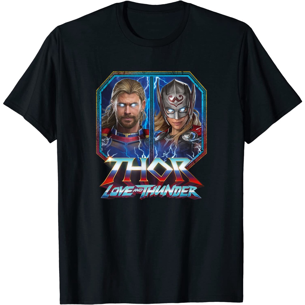 เสื้อยืดทุกวันdailyเสื้อยืดท็อป-ลาย-marvel-thor-love-and-thunder-thor-and-mighty-thor-สําหรับผู้ชาย-ผู้ใหญ่sto5xl-07