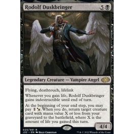 Rodolf Duskbringer การ์ด Magic The Gathering ของแท้จากชุด Jumpstart ...