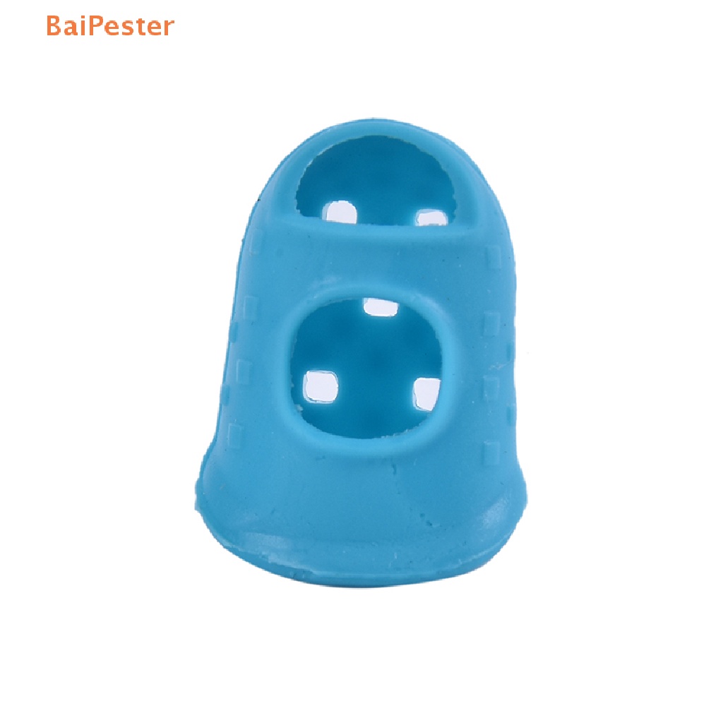 baipester-ถุงมือซิลิโคน-กันลื่น-ป้องกันนิ้ว-อุปกรณ์เสริม-สําหรับเล่นกีตาร์-10-ชิ้น