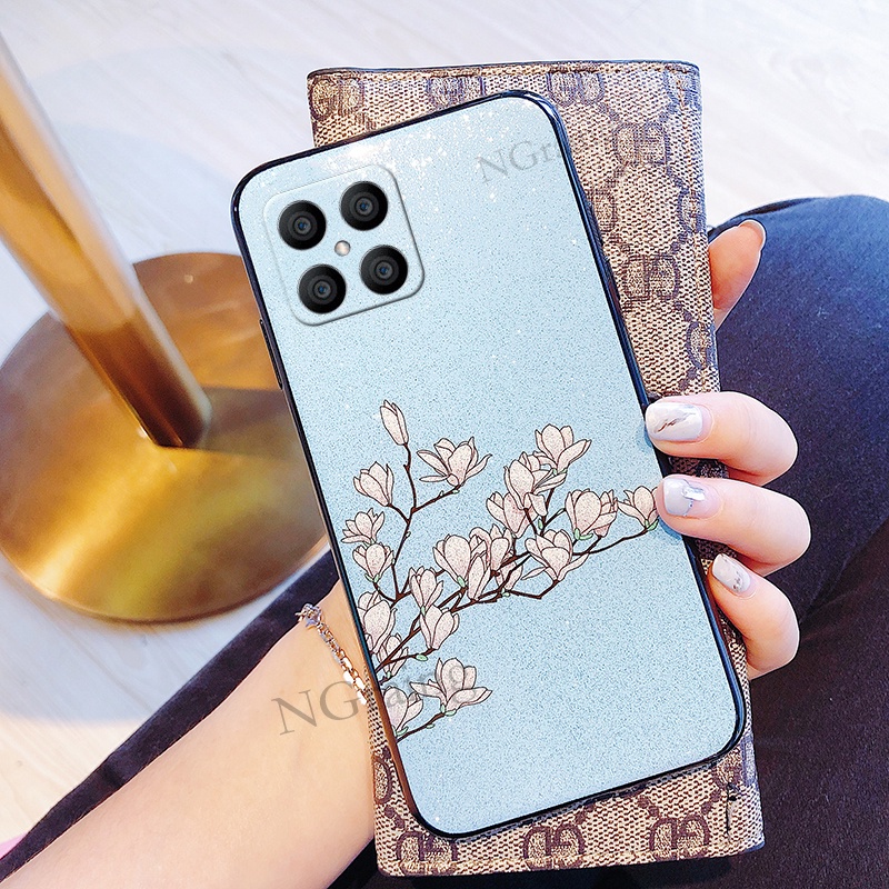 เคสโทรศัพท์มือถือ-ลายดอกไม้-แมกโนเลีย-เรียบง่าย-สําหรับ-honor-x6-x7-x8-x9-5g-x6-x7-x8-x9-5g