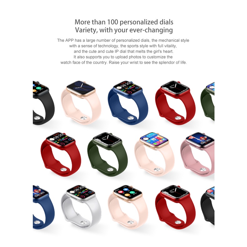 ภาพสินค้าrealme GS7 สมาร์ทวอทช์ สัมผัสได้เต็มจอ Smart Watch รับประกัน 1ปี รองรับภาษาไทย นาฬิกาสมาร์ทวอทช์ บลูทูธโทรนาฬิกาจั จากร้าน zh6k1dld0_ บน Shopee ภาพที่ 1