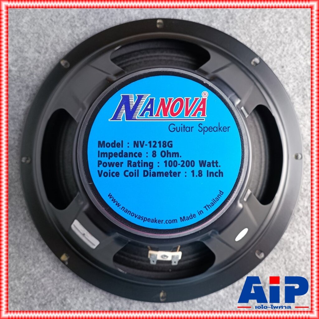 nanova-nv-1218g-ลำโพงกีต้าร์-12นิ้ว-ดอกลำโพงกีต้าร์-ใส่ตู้กีต้าร์-เหมาะสำหรับทำตู้กีต้าร์-นาโนวา-nv-1218-g-nv1218g-เอ