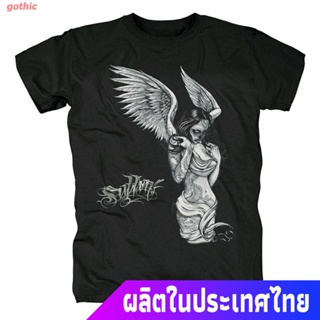 gothic เสื้อยืดยอดนิยม เสื้อยืดแบรนด์ยุโรปและอเมริกัน Sullen Art Immersed Art Gintama Popular T-shirts_07