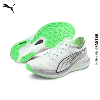 สินค้า PUMA RUNNING - รองเท้าวิ่งผู้ชาย Deviate Nitro COOLadapt สีขาว - FTW - 19510301