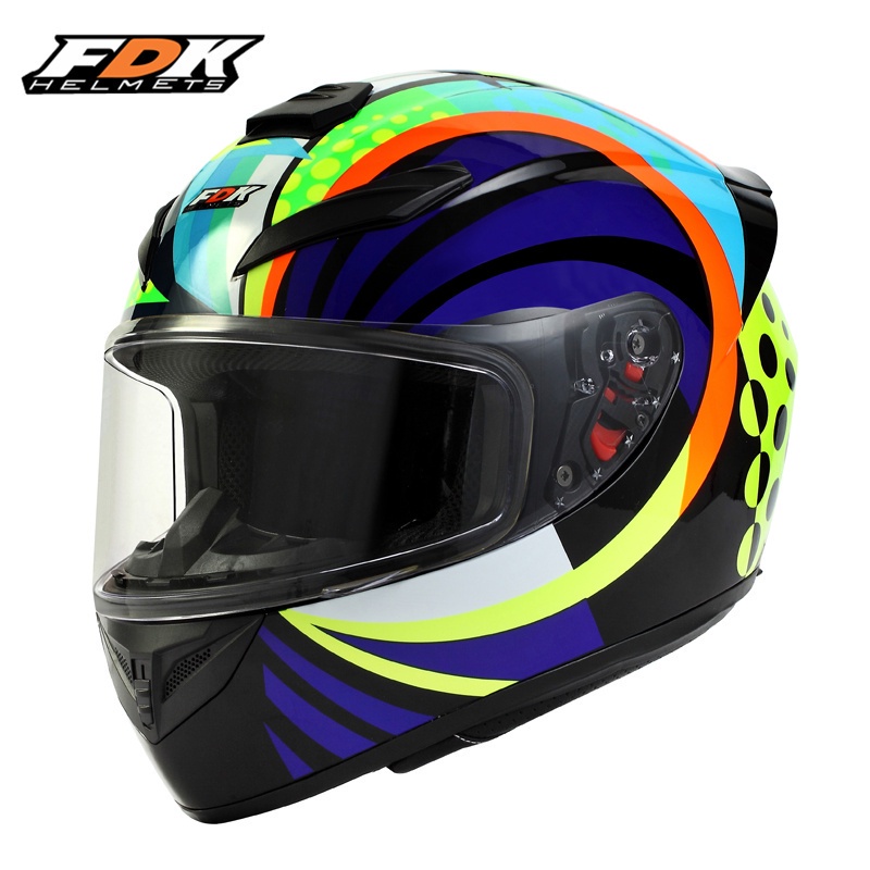 FDK K1 Winter Test 2020 ECE DOT Motorcycle Helmet | Shopee Thailand
