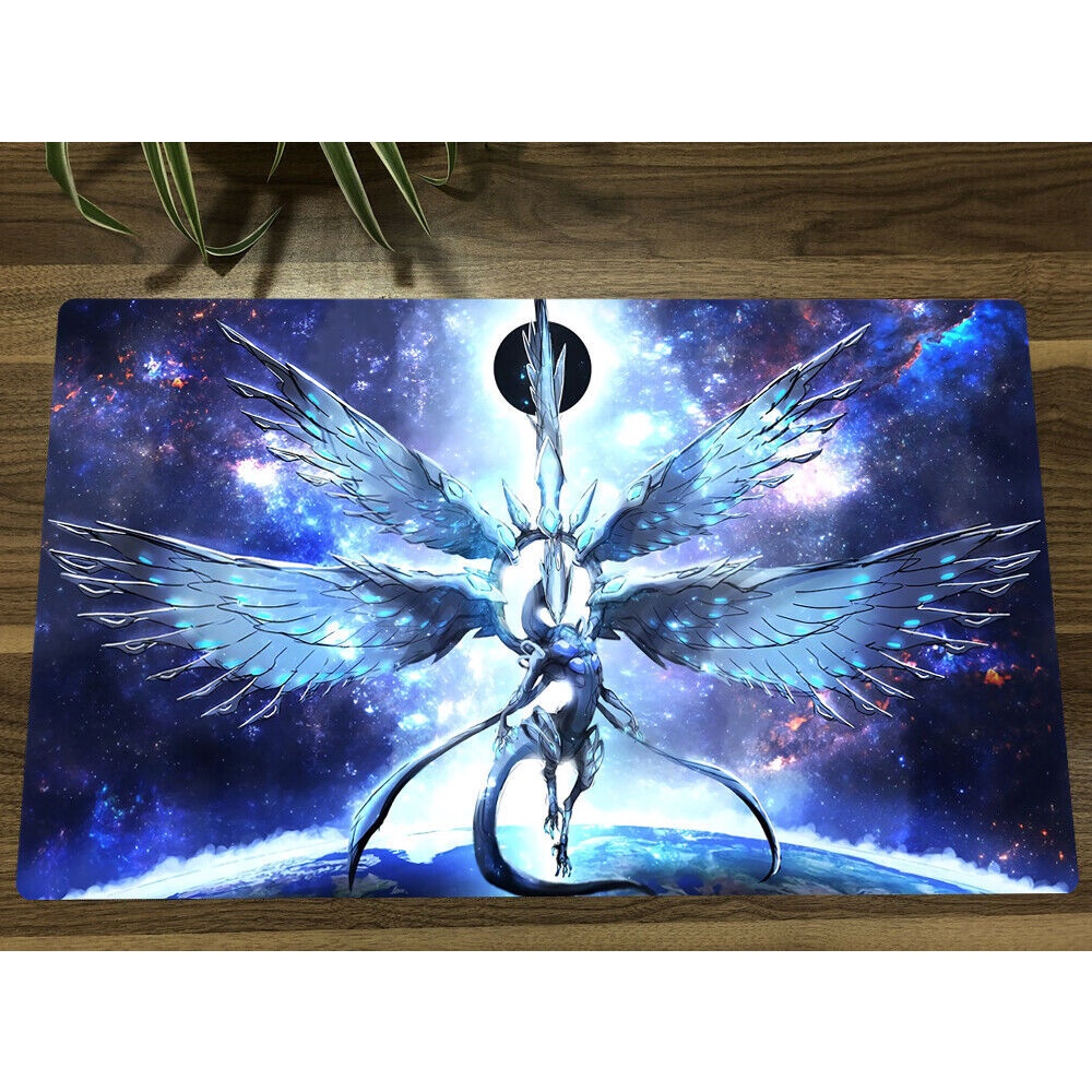 อะนิเมะ Yu-Gi-Oh! Playmat Blue-Eyes White Dragon CCG TCG เสื่อเทรดดิ้ง ...
