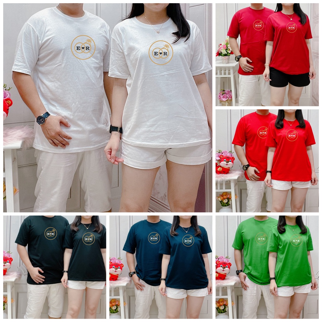 s-5xl-ผ้าฝ้าย-100-lt-ขอชื่อ-insial-name-couple-ring-เสื้อยืด-couple-ring-เสื้อยืด-couple-เสื้อยืด-couple-romantic