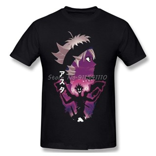 Men T-Shirt Comfort Black Clover Asta Anime Asta Clothes Pure Cotton Tees Harajuku TShirt_01