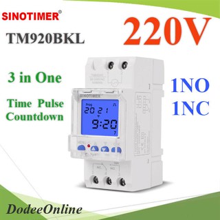 TM920BKL-3in1 เครื่องตั้งเวลา TM920 3 in one ทามเมอร์  Time DD