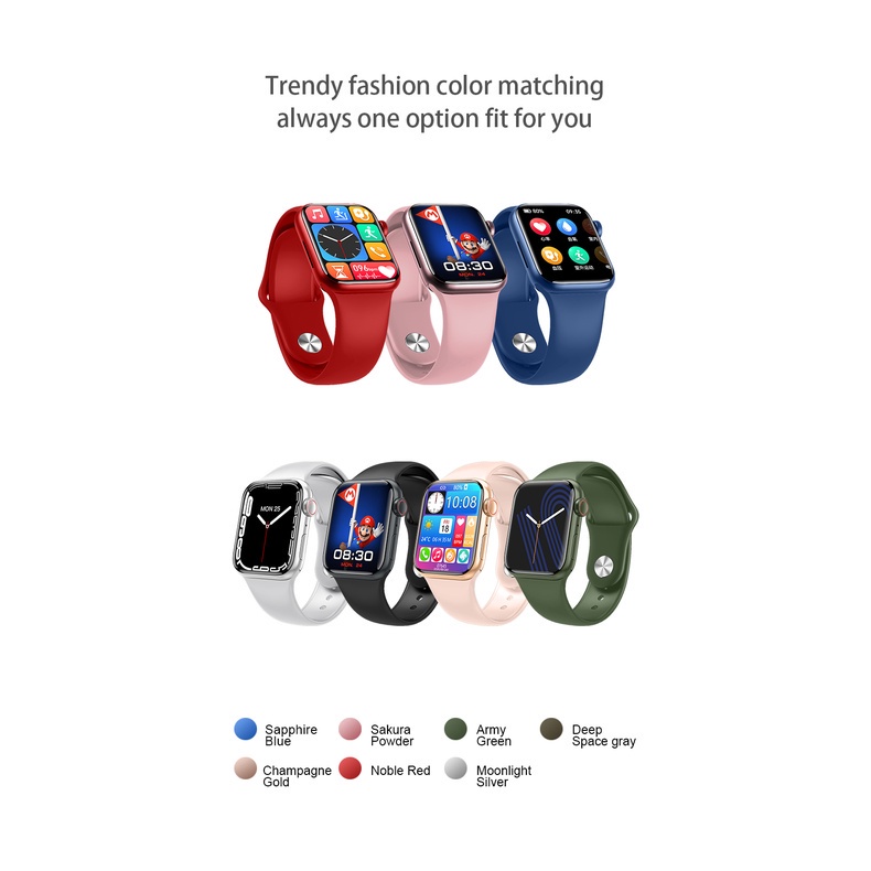 ภาพสินค้าrealme GS7 สมาร์ทวอทช์ สัมผัสได้เต็มจอ Smart Watch รับประกัน 1ปี รองรับภาษาไทย นาฬิกาสมาร์ทวอทช์ บลูทูธโทรนาฬิกาจั จากร้าน zh6k1dld0_ บน Shopee ภาพที่ 6
