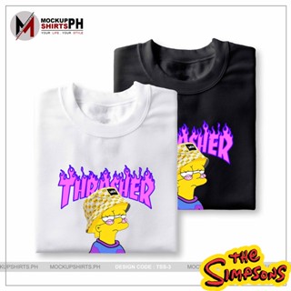 TRASHER LISA THE SIMPSONS SHIRT TSS-3 TShirt High Quality Cotton Unisex Asia Size #COD_07