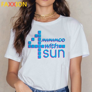 Kpop Korean 2022 Women Clothes MAMAMOO ALBUM GOOD QUALITY TSHIRT T-ShirtS-5XL