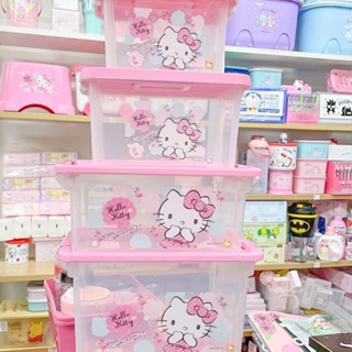 🔥 พร้อมส่ง | กล่องอเนกประสงค์ เก็บของ คอนเทนเนอร์ Sanrio แท้ ซาริโอ้ คิตตี้ Kitty