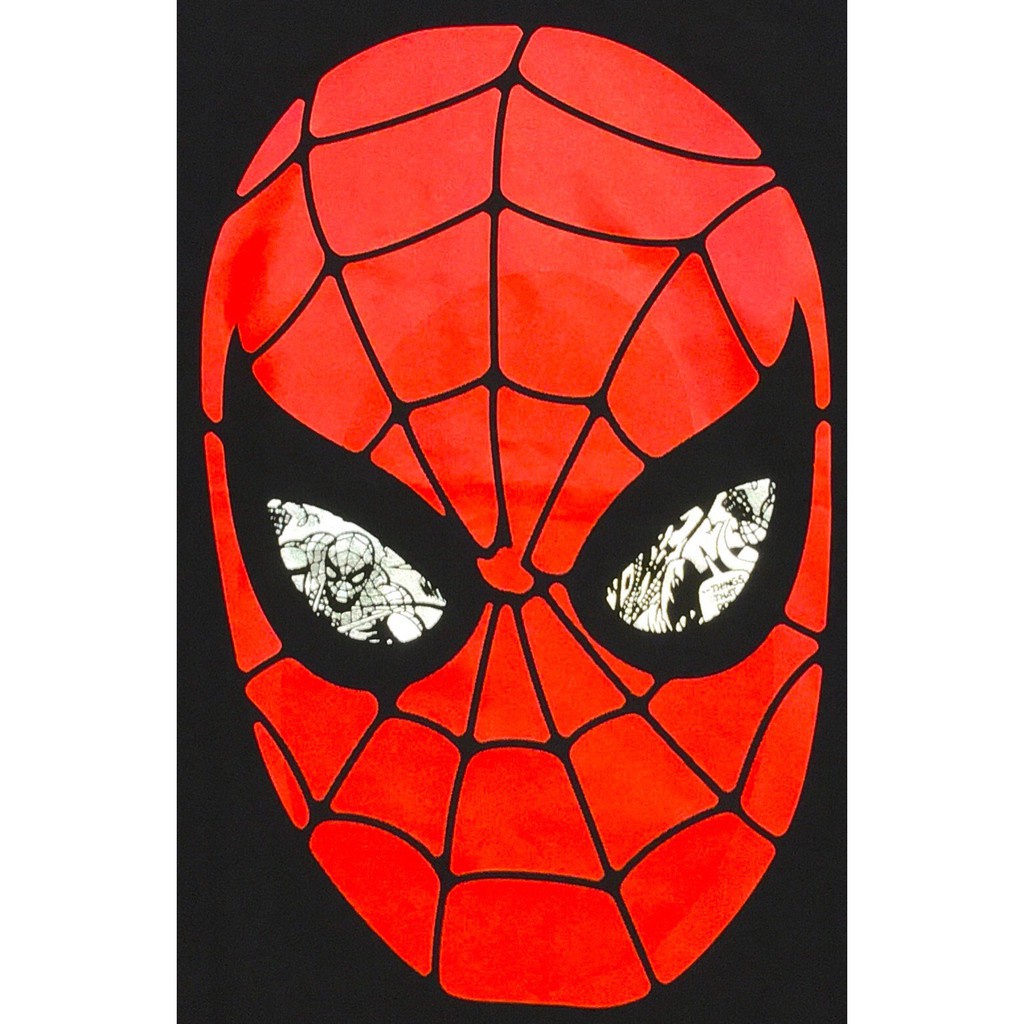 เสื้อยืดสไปเดอร์แมน-มาร์เวล-spider-man-marvel-การ์ตูนลิขสิทธิ์แท้-รุ่น-07ta-301-สีดำ-supercomics-01