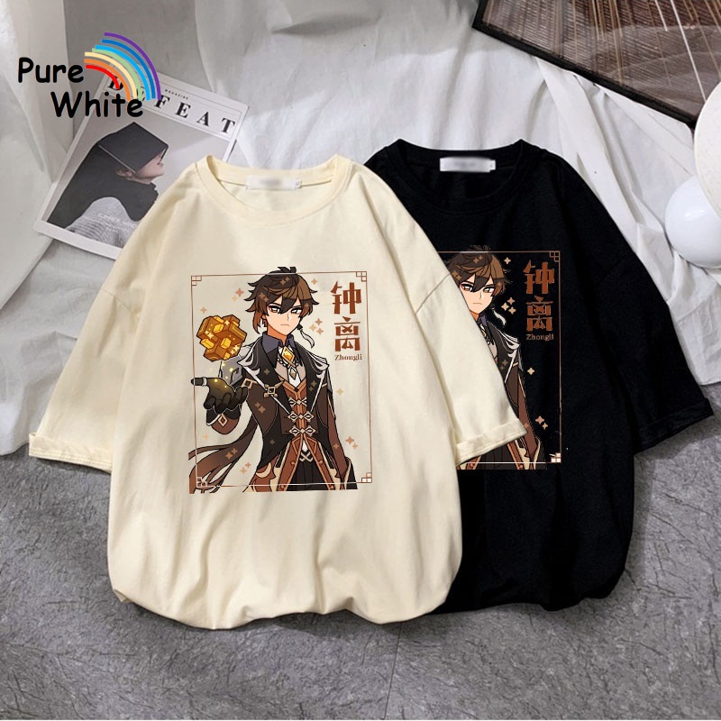 zhongli-genshin-impact-action-role-playing-game-clothes-print-t-shirt-crewneck-cotton-tshirt-big-size-for-women-str-05