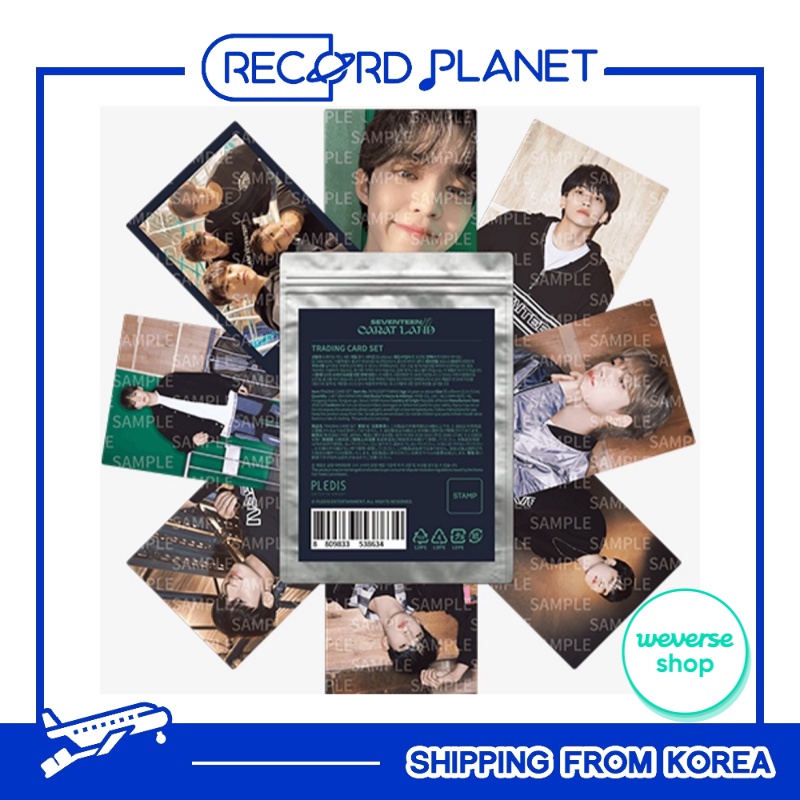 TRADING CARD SET] SEVENTEEN - CARAT LAND Trading Card Set | Shopee