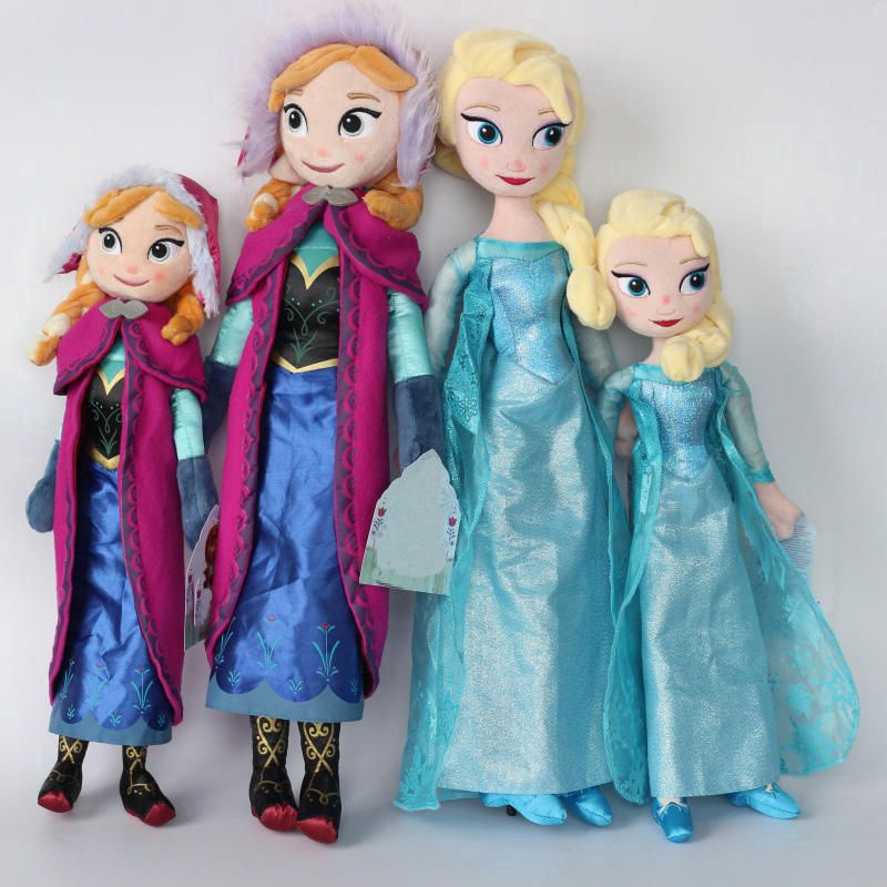 ภาพหน้าปกสินค้าตุ๊กตาของเล่นดิสนีย์ frozen elsa and anna 40/50 จากร้าน homevoila.th บน Shopee