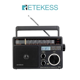 ภาพหน้าปกสินค้าRetekess TR618 เครื่องรับสัญญาณวิทยุ FM AM SW แบบพกพา พร้อมเครื่องเล่น MP3 ดิจิทัล เสียงดัง ลําโพงขนาดใหญ่ ที่เกี่ยวข้อง