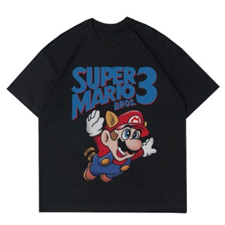 เสื้อยืด | เสื้อโอเวอร์ไซซ์ | เสื้อยืด พิมพ์ลาย Super MARIO BROS | เสื้อยืด ลายเกม VINTAGE 90S | เสื้อยืด พิมพ์ลาย Mari