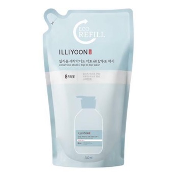 illiyoon-ceramide-ato-6-0-รีฟิล-500-มล-สําหรับล้างนิ้วเท้า