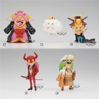 One piece WCF  Onigashima Vol.1 World collectable figure ของแท้ โมเดลวันพีซเกาะโอนิงะชิมะ ฟิกเกอร์ บิ๊กมัม, ซุส, แบล็คมา