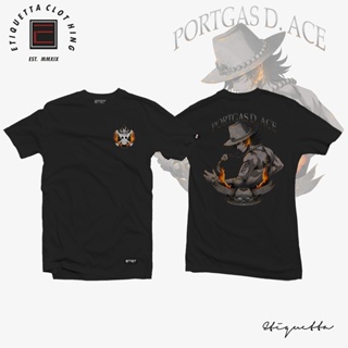 ☺☀☺Anime Shirt - ETQT - One Piece - Portgas D. Ace v2_57