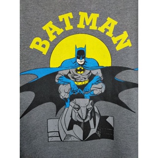 เสื้อยืด มือสอง ลายการ์ตูน batman อก 44 ยาว 28