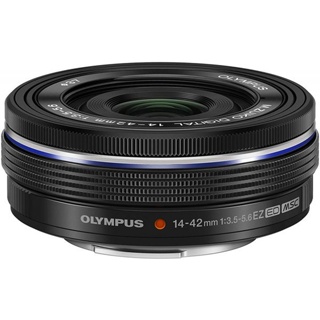 OLYMPUS Motorized Pancake Zoom Lens M.Zuiko ED F3.5-5.6 EZ Black Used