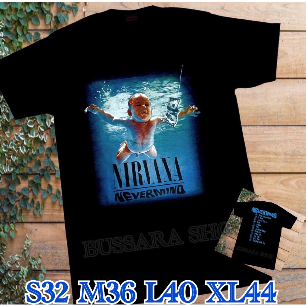 ปรับแต่งได้-เสื้อวง-nirvana-เสื้อยืดวง-cobain-สกรีนหน้า-หลัง-46