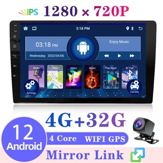 [4G+32G Ips 1280×720P] วิทยุสเตอริโอ บลูทูธ IOS Android 12 2 Din 9 นิ้ว 10 นิ้ว สําหรับรถยนต์