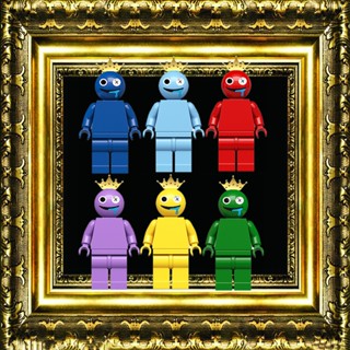 บล็อคตัวต่อเกม Rainbow Friends ของเล่นสําหรับเด็ก ของขวัญวันเกิด