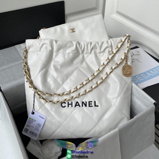 Ch 22 drawstring shopper handbag sling underarm commuter tote bag vintage shoulder hobo bag