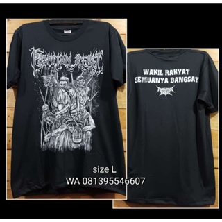 เสื้อยืด พิมพ์ลาย METAL PUNK ROCK ORIGINAL Present REBEL TYPE 055