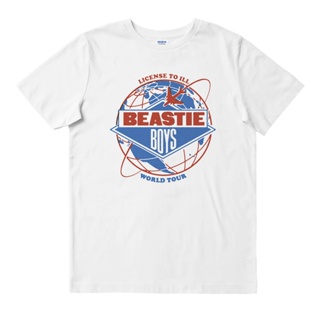 Beastie BOYS -- ทัวร์โลก | เสื้อยืด พิมพ์ลายวงดนตรี | เพลงเมอร์ช | Unisex | เสื้อยืด พิมพ์ลายดนตรี | แร็ปฮิปฮอป_03