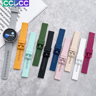 Cclcc สายนาฬิกาข้อมือ ซิลิโคนนิ่ม 22 มม. แบบเปลี่ยน สําหรับ Huawei Watch GT 2019 46 มม. Watch GT Active Watch 2 Pro Samsung Galaxy Watch 46 มม. Gear S3