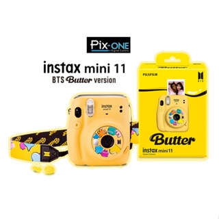 ราคาและรีวิวราคาพิเศษ(clearlance) FUJIFILM INSTAX MINI 11  BTS Butter Set รับประกันศูนย์