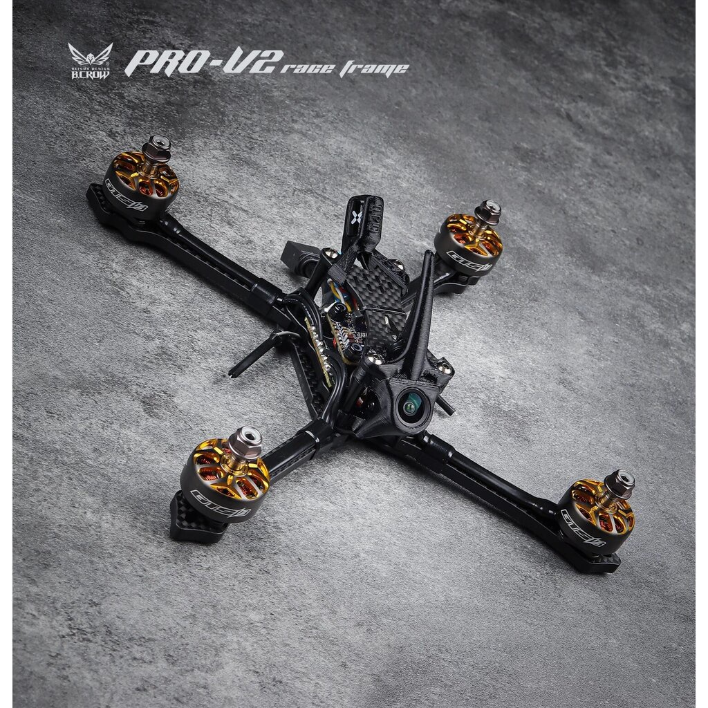 [22] BCROW Pro V2 & V3 T700 Carbon Fiber 5inch FPV Frame with 20mm FC ...